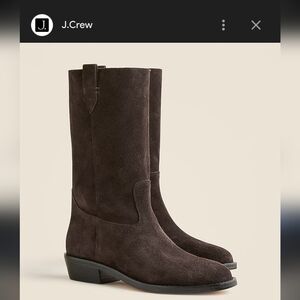J. Crew Genuine Suede Leather Boots